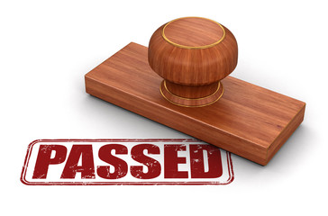 Poster - Stamp Passed
