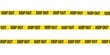© Fredex - KEEP OUT Tape Lines Isolated on White