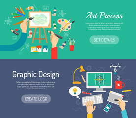 Sticker - Creative Process Banners