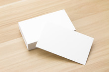 Business Card At The Desk