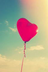 Wall Mural - balloon heart shape