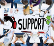© Rawpixel.com - Support Solution Advice Help Quality Care Team Concept