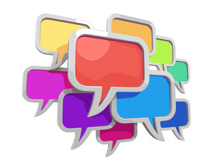 Poster - speech bubbles 