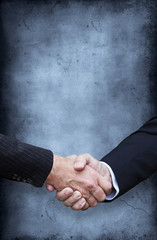 closeup of a handshake
