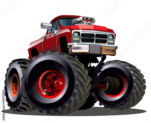 Obrazy Monster truck  kreskowka-monster-truck