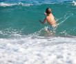 © Volodymyr Rudnytskyy - Little boy in the sea