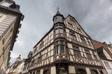 Canvas Print - weilburg germany historic buildings