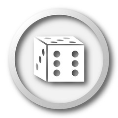 Canvas Print - Dice icon