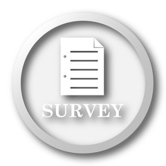 Canvas Print - Survey icon