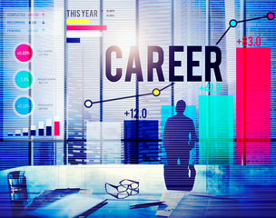 Wall Mural - Career Employment Job Recruitment Occupation Concept