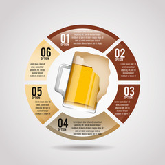 infographics beer design 