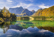 © Mike Mareen - Hi-res panorama of mountain lake in the Alps