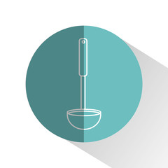 Canvas Print - Kitchen utensils and equipment icon