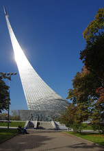 Monument To The Conquerors Of Space In Moscow
