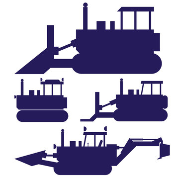 The emblem of the tractor.