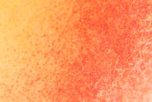 The Skin Of The Peach As A Background. Close