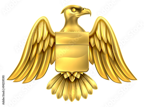 Gold Eagle Design
