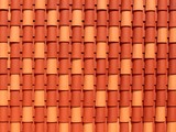 Fototapeta Miasta - Modern roof tiles