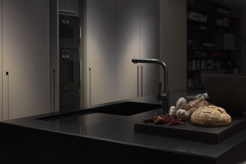 Black Granite Kitchen