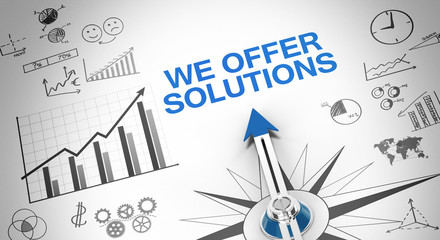 Poster - We offer Solutions