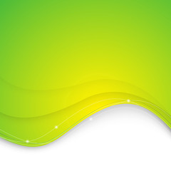 Wall Mural - Abstract green background. Vector Illustration