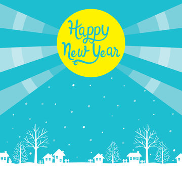 New Year Background, Happy New Year, Merry Christmas, Xmas, Objects, Festive, Celebrations