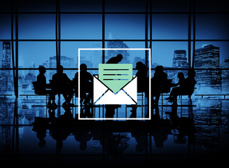 Sticker - Email Message Icon Communication Letter Concept