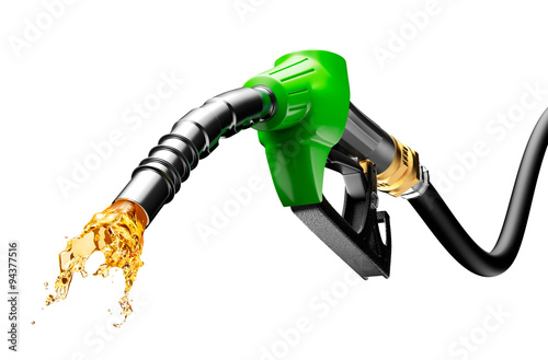 Fotografía Gasoline Gushing Out From Pump