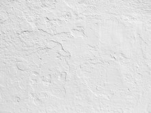 White Mortar Wall Texture Background
