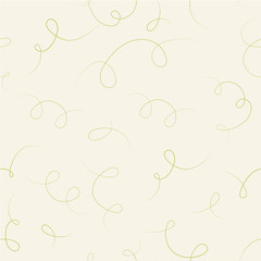 Poster - Vector seamless pattern with tangled line