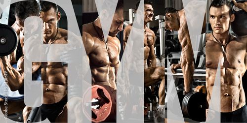 Fototapeta na wymiar bodybuilding