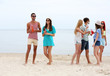 © Africa Studio - Beautiful young people having fun on beach