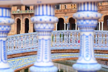 Wall Mural - Sevilla - Plaza de Espana