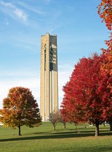 Carillon Bell Tower In Autumn