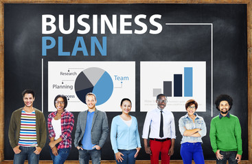 Poster - business plan planning strategy meeting conference seminar conce