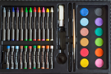 set for drawing