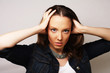 © Raisa Kanareva - Beautiful young surprised woman.