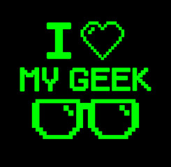  i love my geek screen