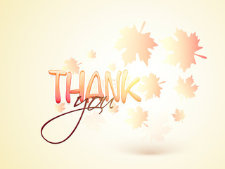 Sticker - Glossy text for Thanksgiving Day celebration.