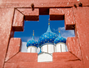 Wall Mural - Russian Old historic town Suzdal  the Golden Ring