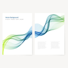 Poster - Abstract template color flyer