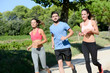 © W PRODUCTION - group of young healthy fitness people running outdoor in summer