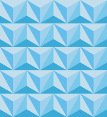 Wall Mural - geometric abstract seamless pattern. polygonal 3d wallpaper.