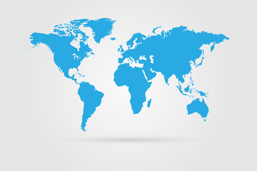 world map illustration