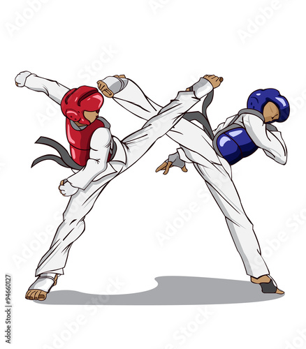 Dekoracja na wymiar  taekwondo-sztuki-walki