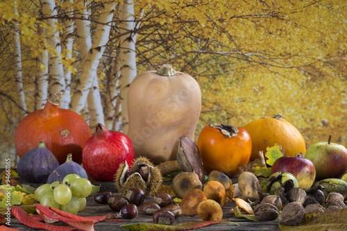 Naklejka nad blat kuchenny Automne