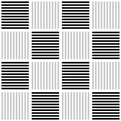 Aufkleber - Grid, lattice pattern with rectangle shapes. Repeatable.