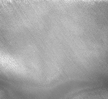 Silver Fabric Background