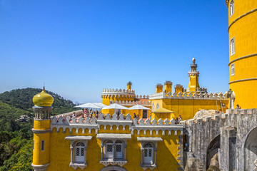 Fototapete - Pena National Palace in Sintra, Portugal