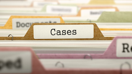folder in catalog marked as cases.